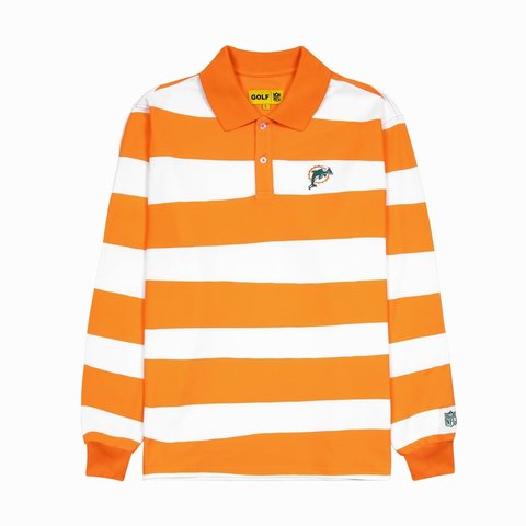 Golf Wang DOLPHINS LONG SLEEVE POLO - $100.00