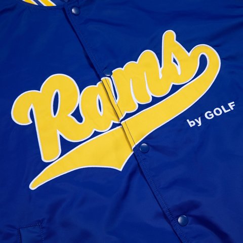 Golf Wang RAMS SATIN BOMBER JACKET - Colorway