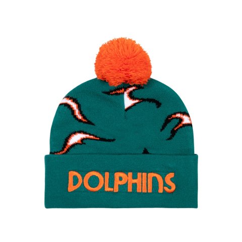 Golf Wang DOLPHINS FLAME BEANIE - $50.00