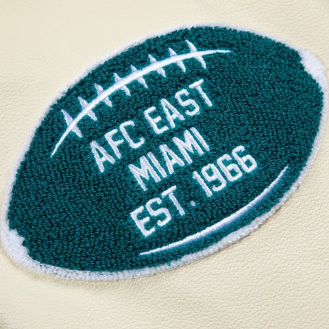 Golf Wang DOLPHINS LETTERMAN JACKET - Colorway