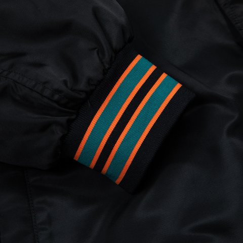 Golf Wang DOLPHINS SATIN BOMBER JACKET - Colorway