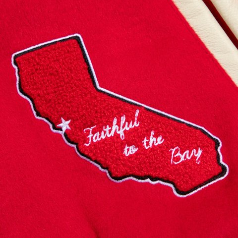 Golf Wang 49ERS LETTERMAN JACKET - Colorway