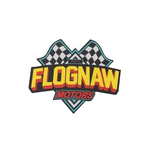 FLOGNAW MOTORS STICKER 4"
