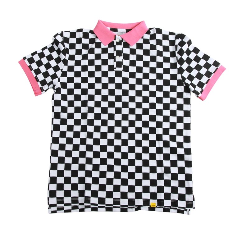 FLOG GNAW CHECKERED POLO