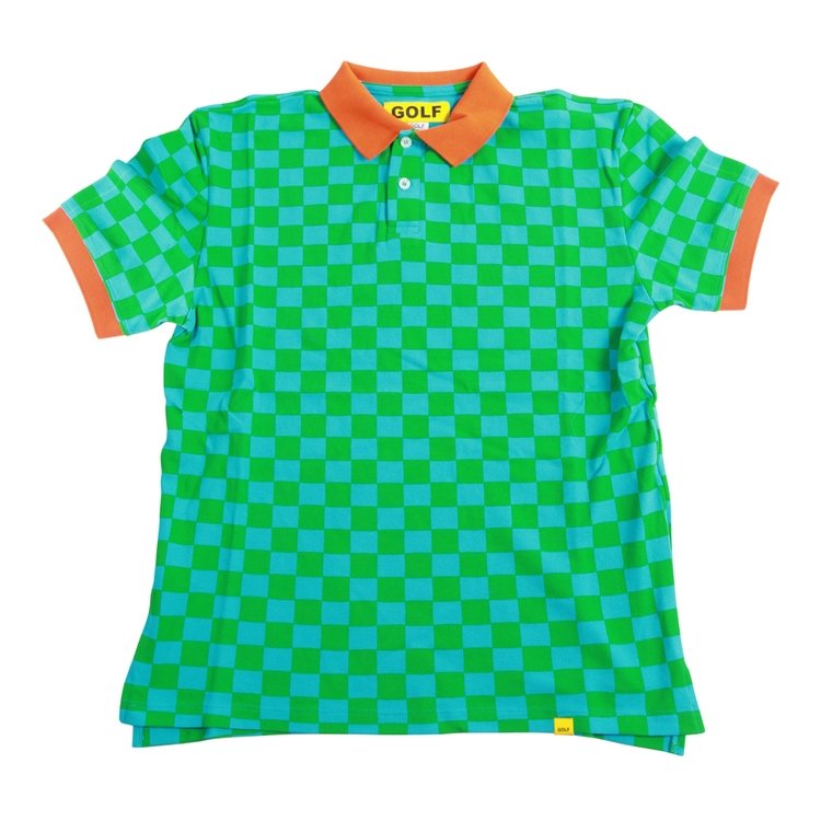 FLOG GNAW CHECKERED POLO