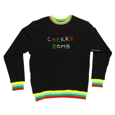 CHERRY BOMB RAINBOW CREWNECK