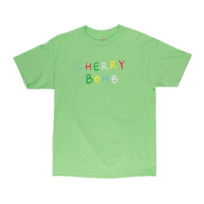 CHERRY BOMB TEXT TEE