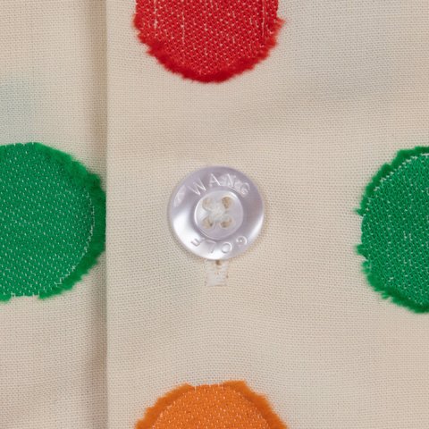 Golf Wang CLIPPED POLKA DOT SHIRT - Colorway