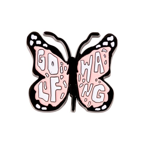 Golf Wang BUTTERFLY PIN - $10.00