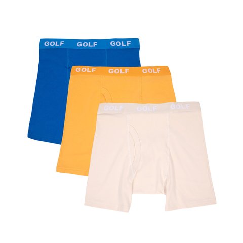 Golf Wang LOGO BOXER BRIEFS 3PK - Colorway