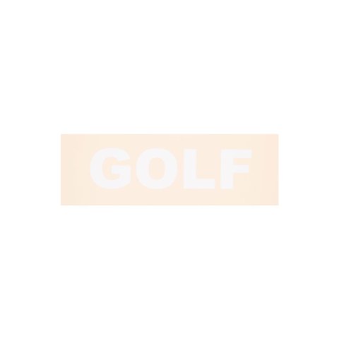 Golf Wang LOGO STICKER - Colorway