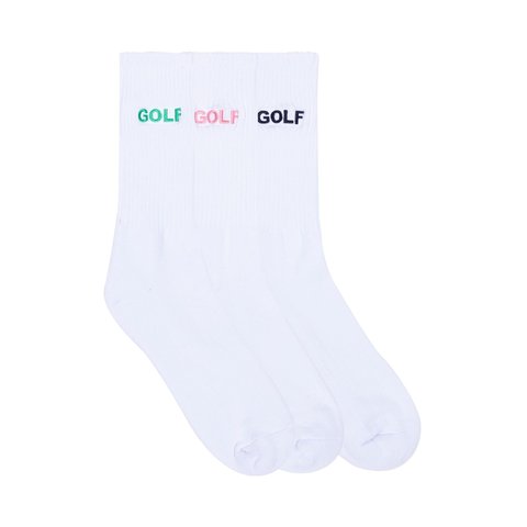 Golf Wang LOGO SOCKS 3PK - Colorway