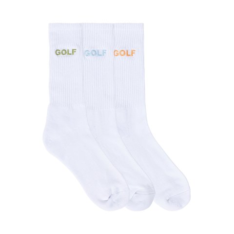 Golf Wang LOGO SOCKS 3PK - Colorway