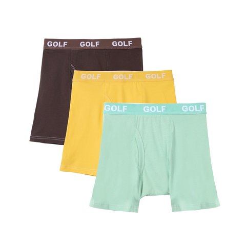 Golf Wang LOGO BOXER BRIEFS 3PK - $45.00