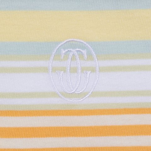 Golf Wang GRAND LOGO STRIPED POCKET TEE - Colorway