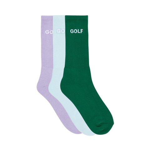 Golf Wang LOGO SOCKS 3PK - Colorway