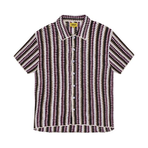 Golf Wang CROCHET CAMP SHIRT - $220.00