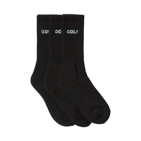 Golf Wang LOGO SOCKS 3PK - $35.00