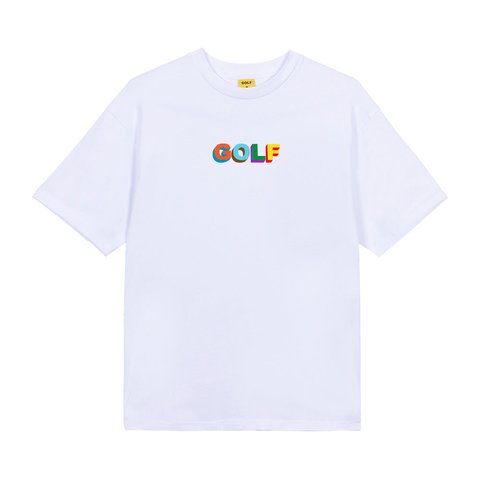 Golf Wang MULTI 3D LOGO TEE - Colorway