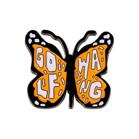 Golf Wang BUTTERFLY PIN - $10.00