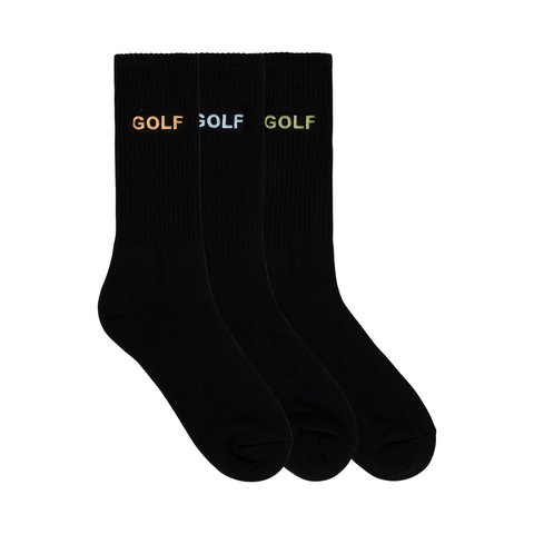 Golf Wang LOGO SOCKS 3PK - Colorway
