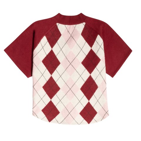 Golf Wang MONARCH ARGYLE BASEBALL JERSEY - Colorway