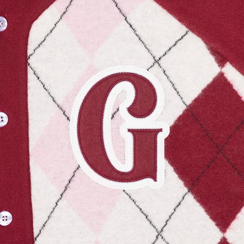 Golf Wang MONARCH ARGYLE BASEBALL JERSEY - Colorway