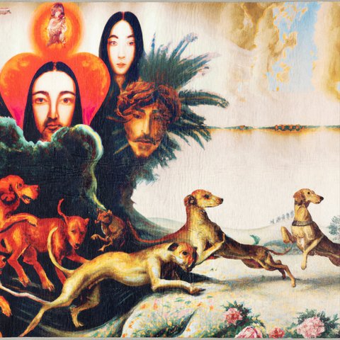 Golf Wang RENAISSANCE RUNNER RUG - Colorway