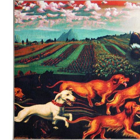 Golf Wang RENAISSANCE RUNNER RUG - Colorway