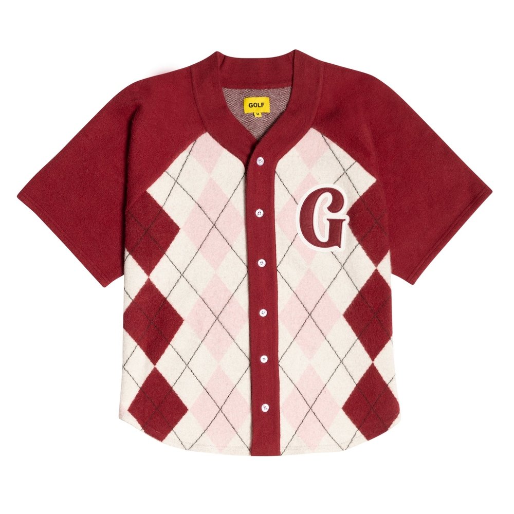 MONARCH ARGYLE BASEBALL JERSEY