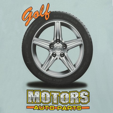 Golf Wang AUTO PARTS TEE - Colorway