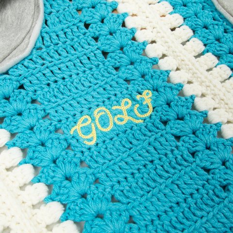 Golf Wang CROCHET FRONT HOODIE - Colorway