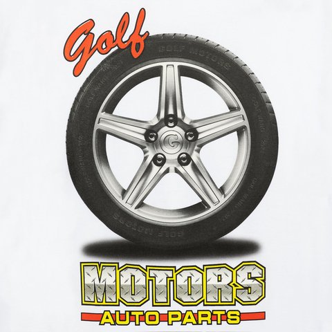 Golf Wang AUTO PARTS TEE - Colorway
