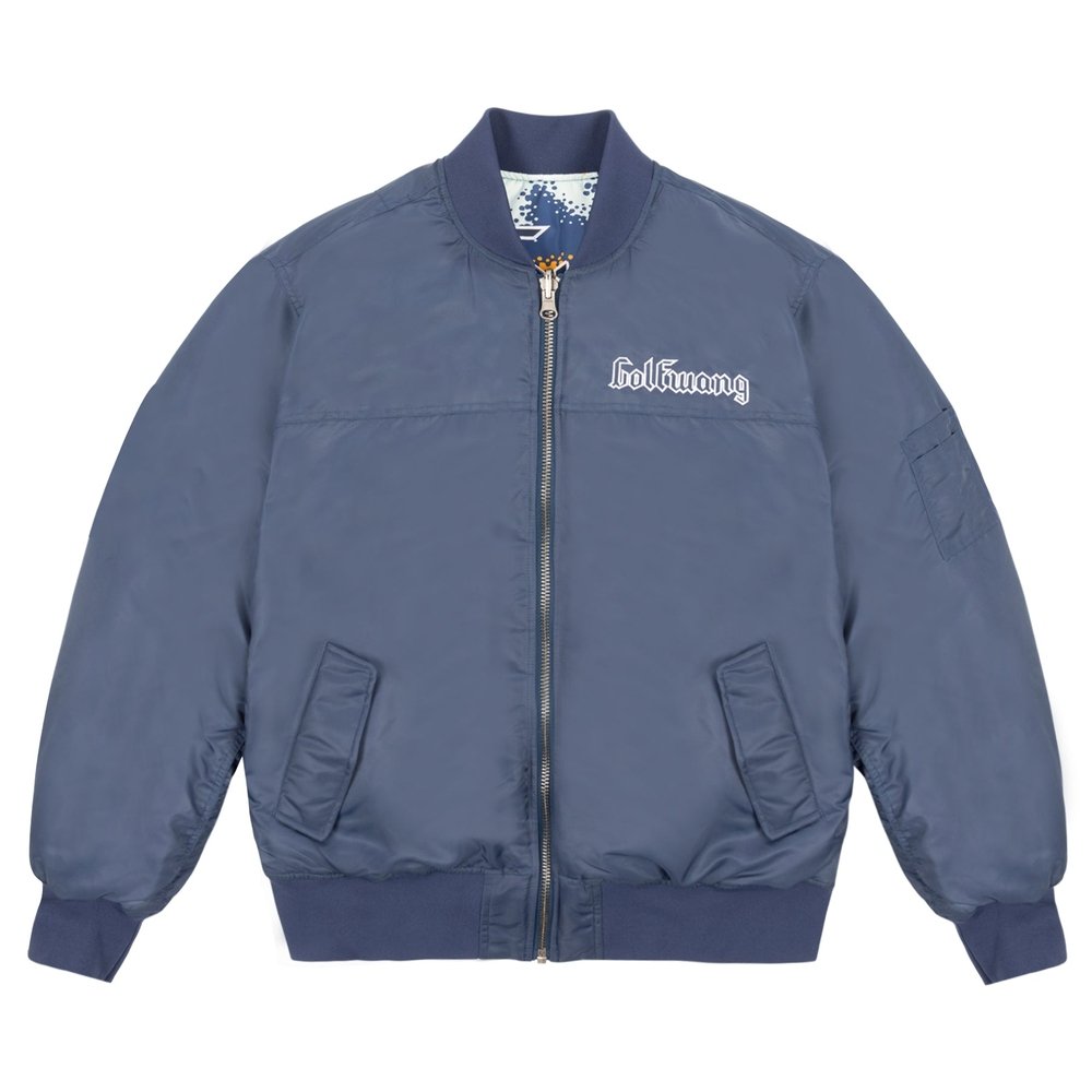 SPRAY CAMO REVERSIBLE BOMBER