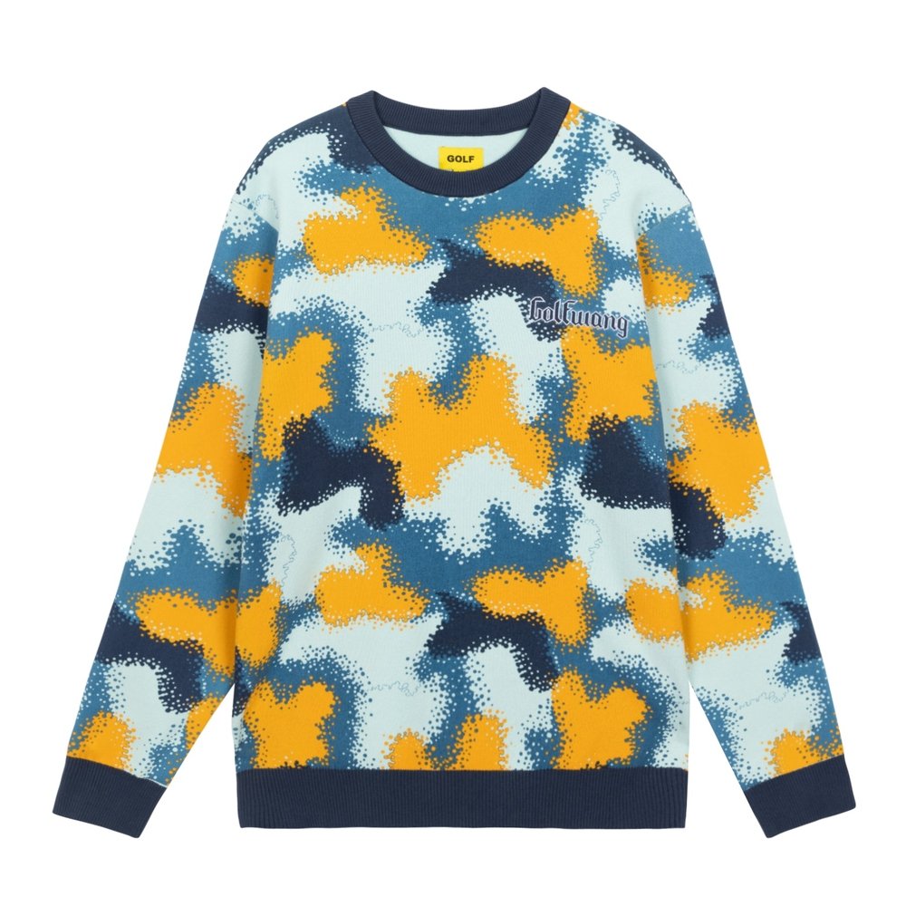 SPRAY CAMO SWEATER