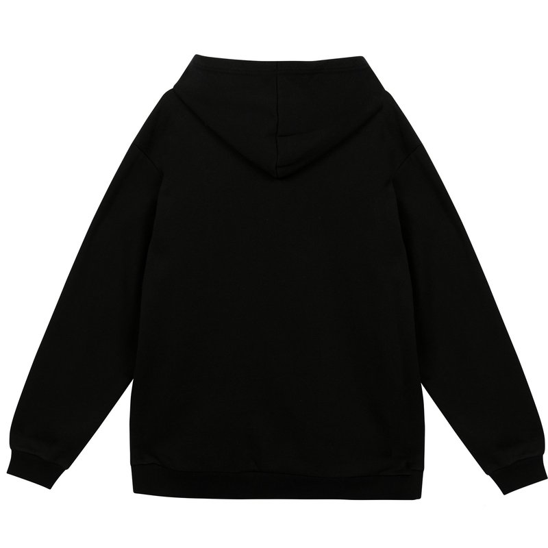 CROCHET FRONT HOODIE