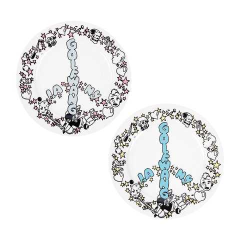 Golf Wang UNITY PLATE SET 4PC - Colorway