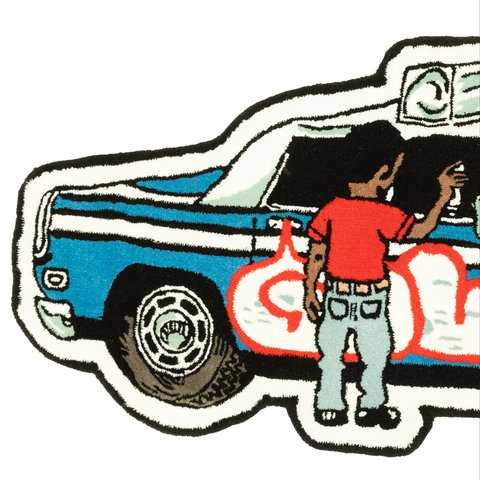 Golf Wang CIVIL DISOBEDIENCE RUG - Colorway