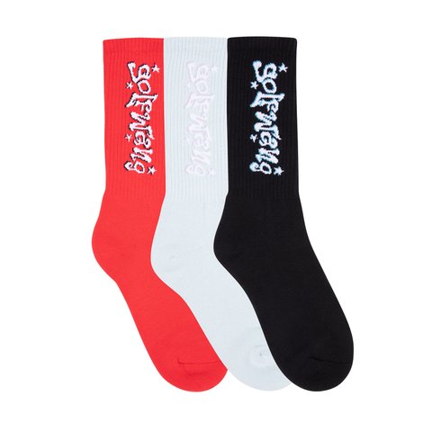 Golf Wang MAJESTIC SOCKS 3PK - Colorway