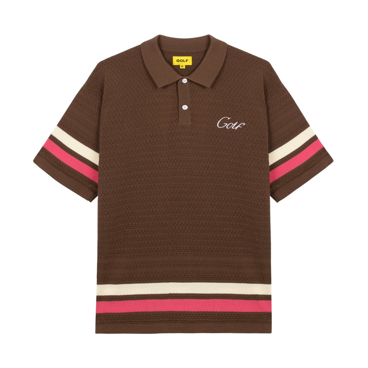 CADDY STRIPED POLO - spring/summer - Golf Wang