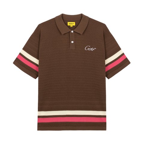 Golf Wang CADDY STRIPED POLO - Colorway