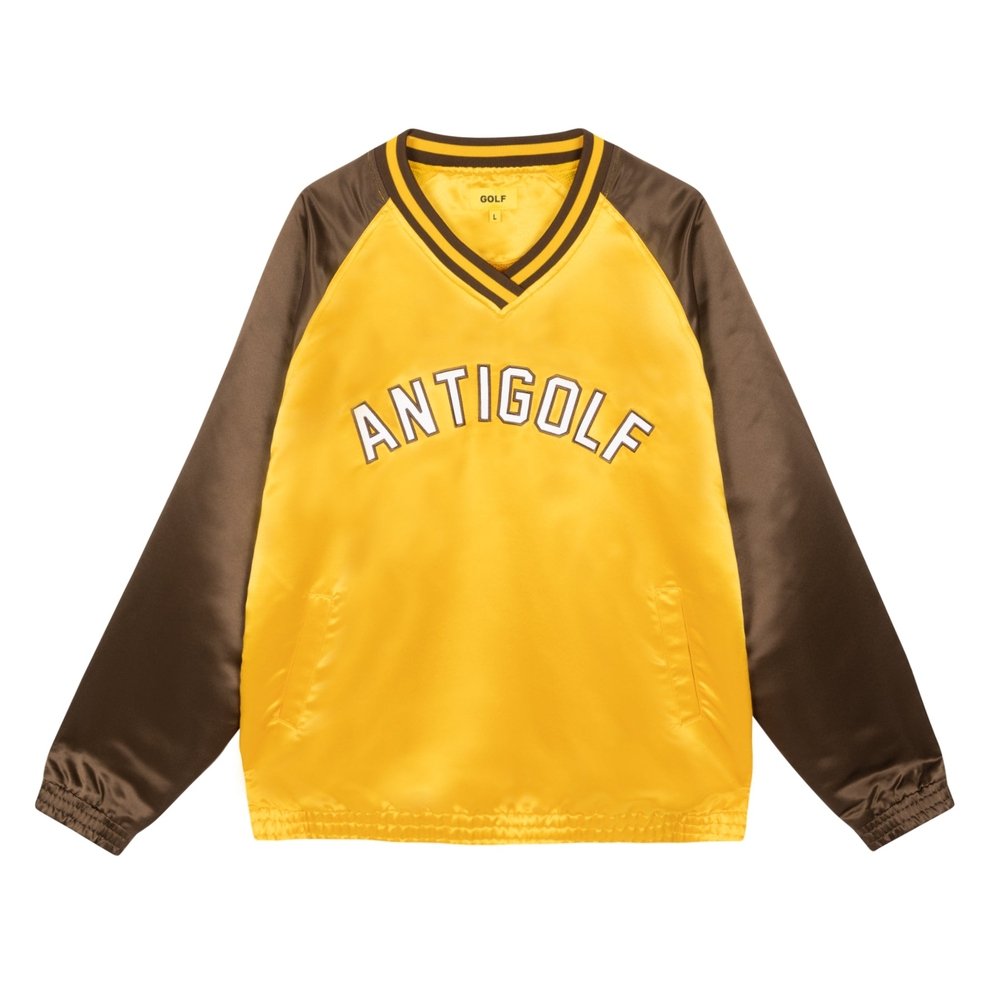 ANTIGOLF SATIN PULLOVER