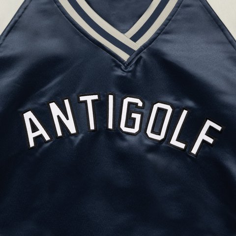 ANTIGOLF SATIN PULLOVER
