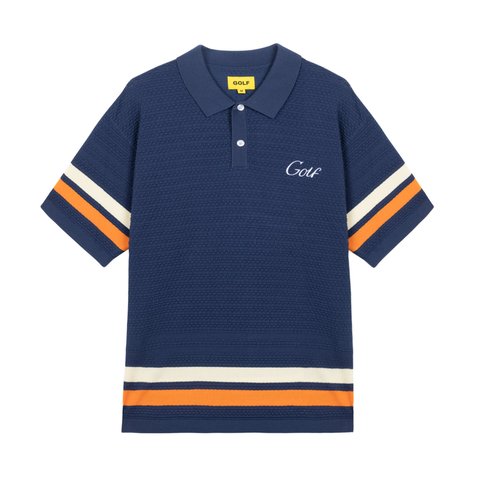 Golf Wang CADDY STRIPED POLO - Colorway