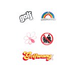 5K SS26 STICKERS by GOLF WANG