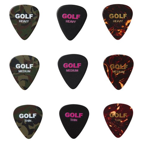 Golf Wang 9PK GUITAR PICKS by GOLF WANG - $22.00