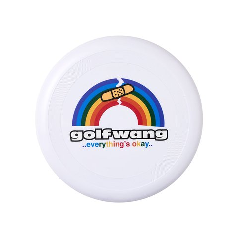 Golf Wang BROKEN RAINBOW FRISBEE by GOLF WANG - $20.00