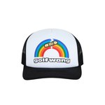 BROKEN RAINBOW TRUCKER HAT by GOLF WANG