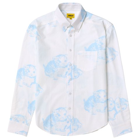 Golf Wang DOS GATOS BUTTON UP by GOLF WANG - $118.00