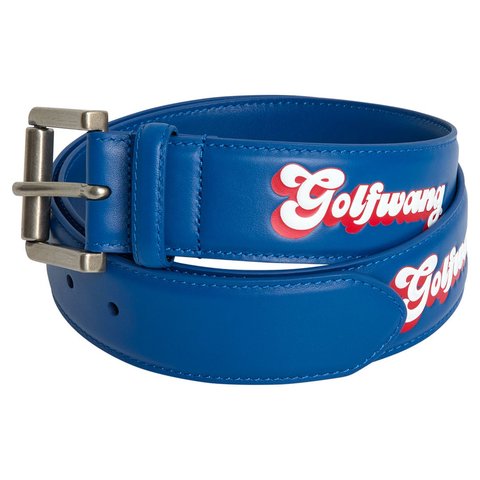Golf Wang WILDCARD LEATHER BELT by GOLF WANG - $68.00